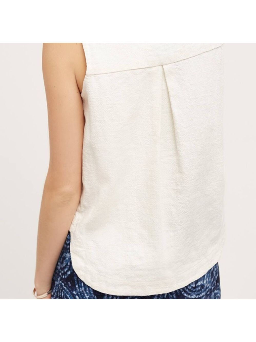 Anthropologie Crosshatched Tank Top! - Picture 7 of 8